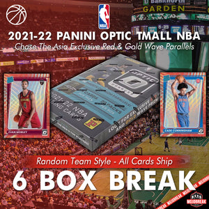 2021-22 Panini Donruss Optic NBA Asia Tmall 6 Box Random Team #1