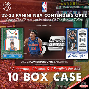 2022-23 Panini Contenders Optic NBA 10 Box Case PYT #16