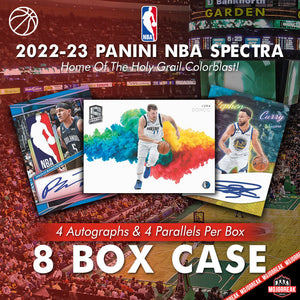 2022-23 Panini Spectra NBA Hobby 8 Box Case #3