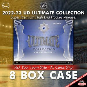 2022-23 Upper Deck Ultimate Collection Hockey 8 Box Case Random Team #2