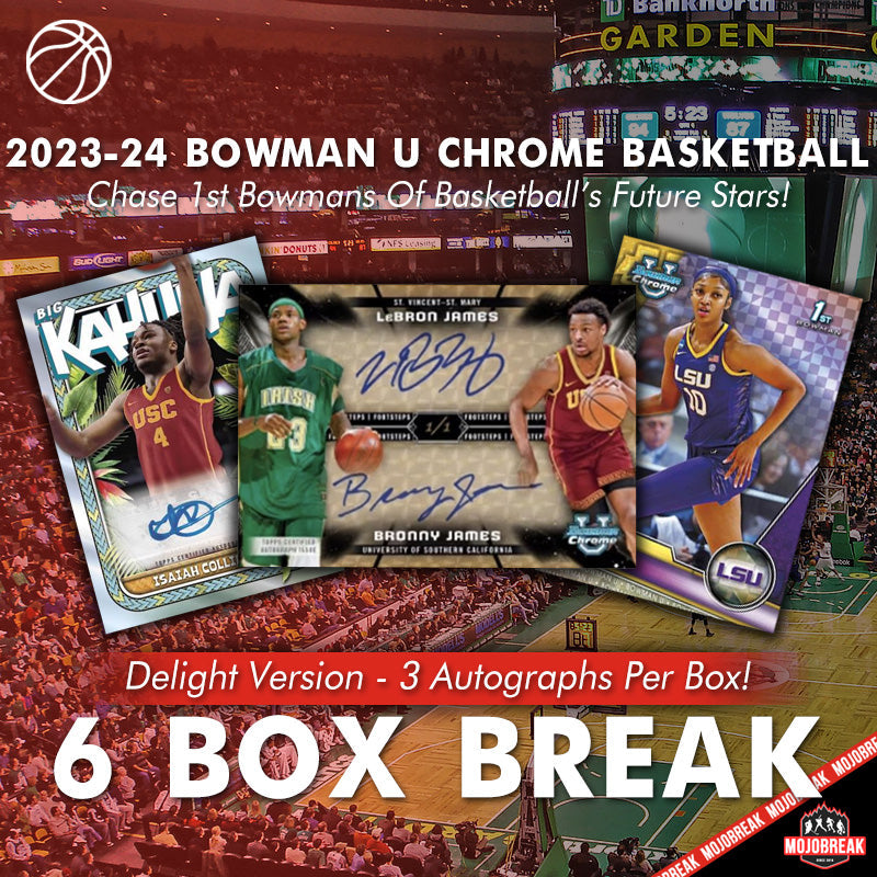 2023-24 Bowman U Chrome Basketball Delight 6 Box Pick Your Letter #27