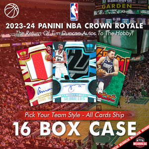 2023-24 Panini Crown Royale NBA 16 Box Case Pick Your Team #2