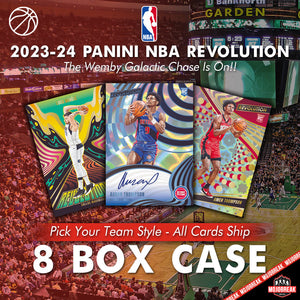 2023-24 Panini Revolution NBA Hobby 8 Box Case Pick Your Team #18