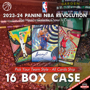 2023-24 Panini Revolution NBA Hobby 16 Box Master Case Pick Your Team #7