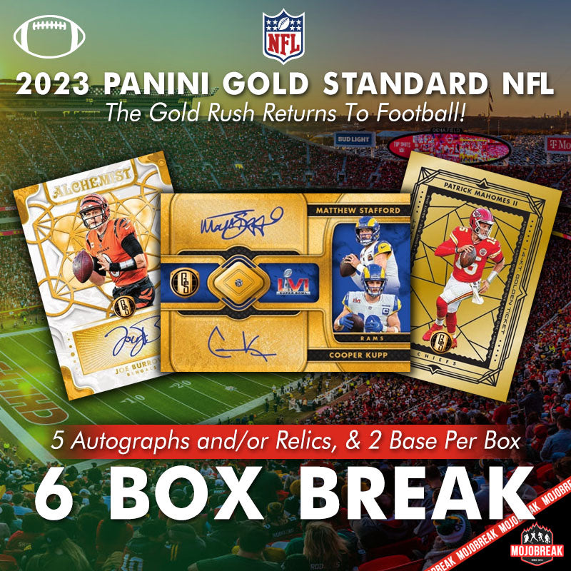 2020 Panini Gold Standard Football 1st Off The Line 2-Box Random