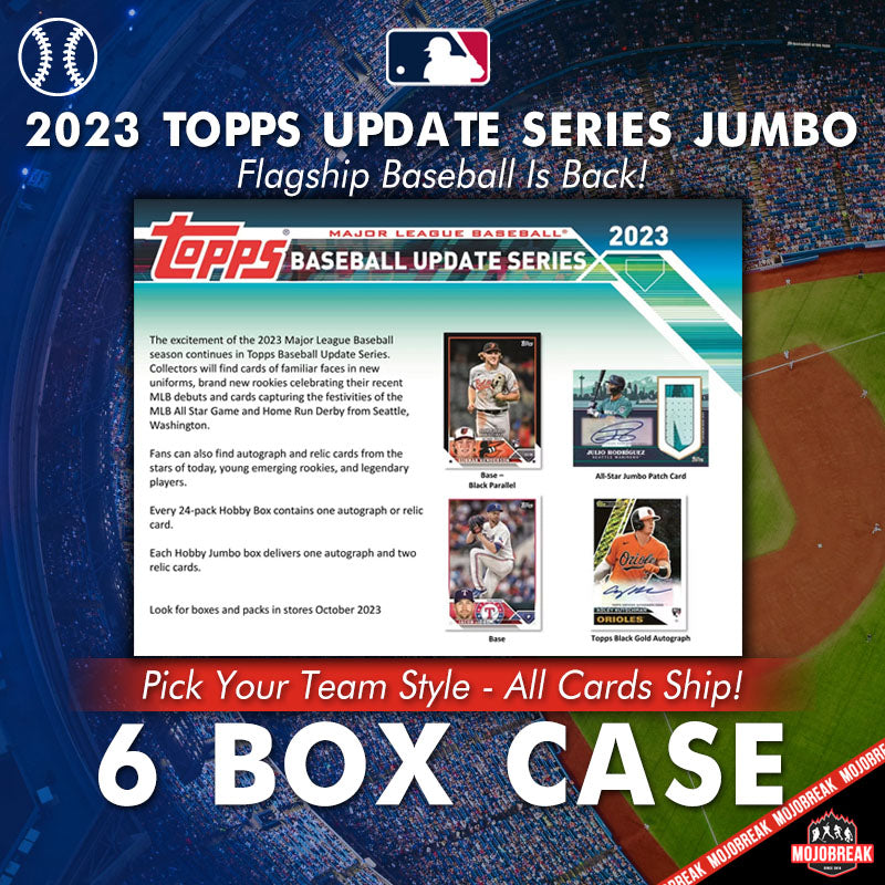 2023 Topps Update Series Baseball Hobby Jumbo Box