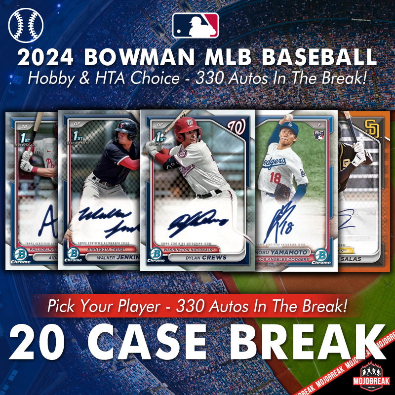 2024 Bowman Baseball 20 Case 150 Box Pick Your Player #1 (Listing 1 Of 2)