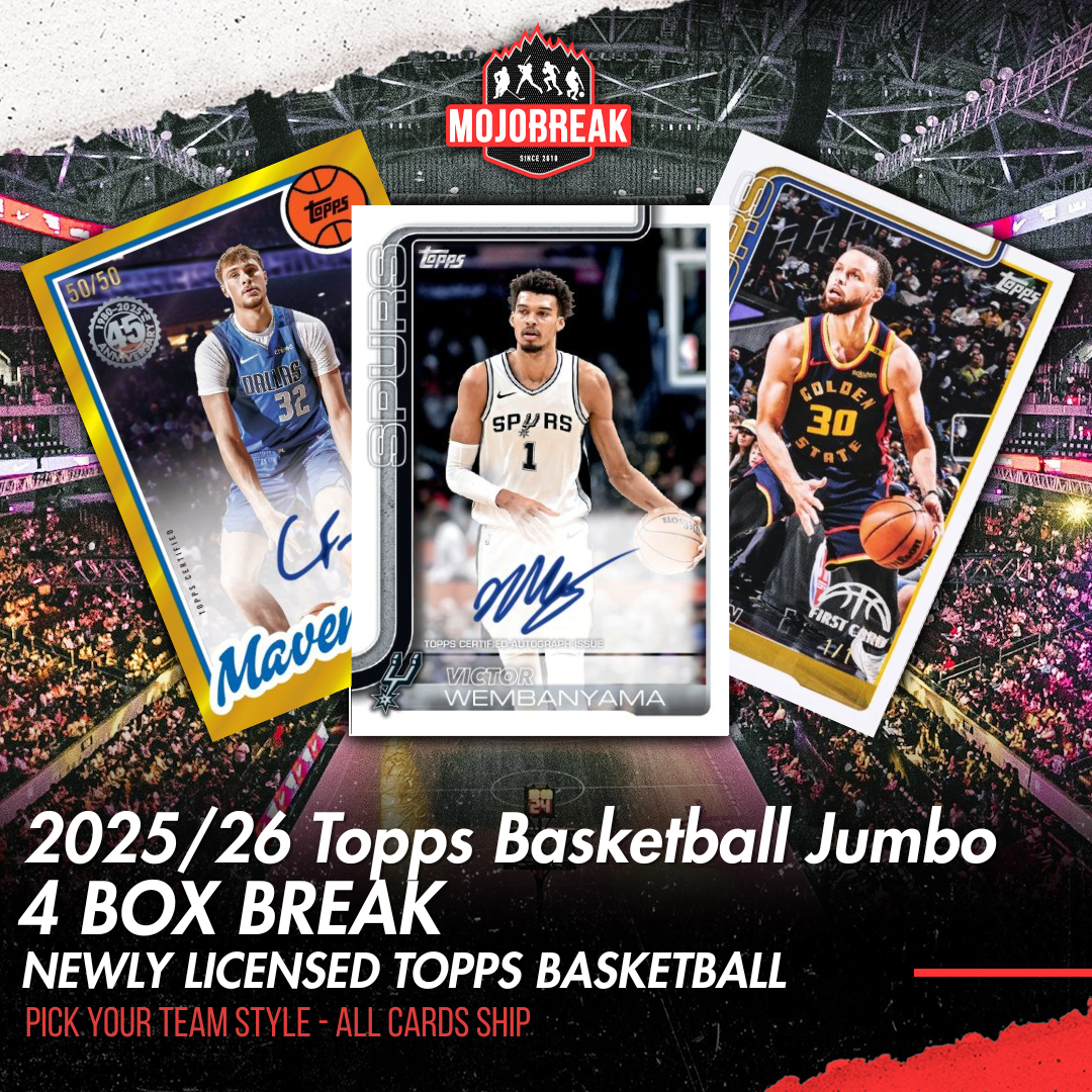 2025-26 Topps Basketball Jumbo 4 Box Half Case Pick Your Team #2