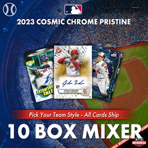 2023 Cosmic Chrome & Pristine MLB 10 Box Mixer #1