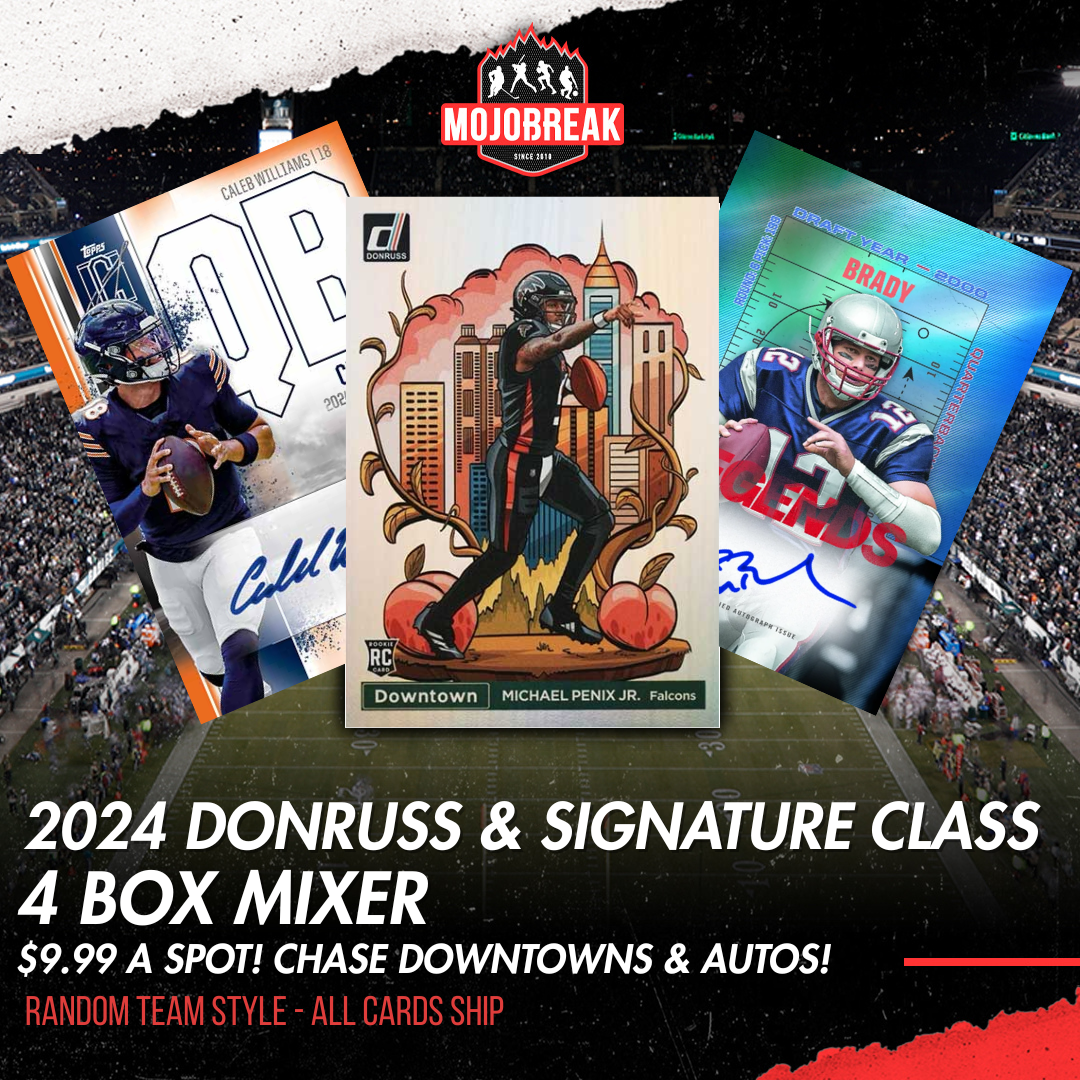 2024 Donruss & Signature Class 4 Box Mixer Random Team #2