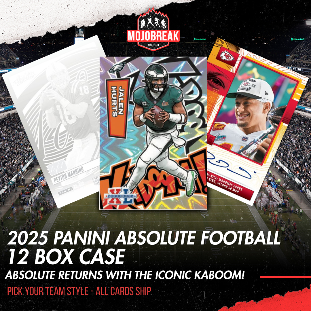 2025 Panini Absolute Football Hobby 12 Box Case Pick Your Team #4
