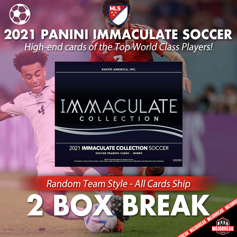 2021 Panini Immaculate Collection Soccer Checklist, Details, Box