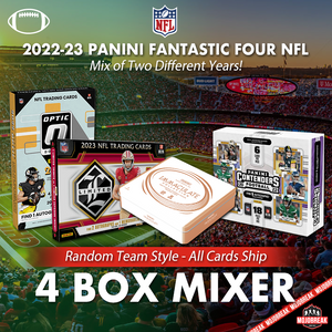 2022-23 Panini Football Fantastic 4 Box Mixer Random Team #1