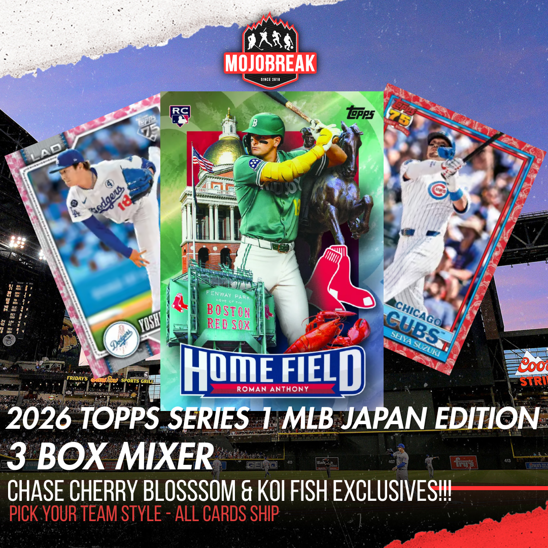 2026 Topps Series 1 Baseball Japan Edition 3 Box Pick Your Team # 2
