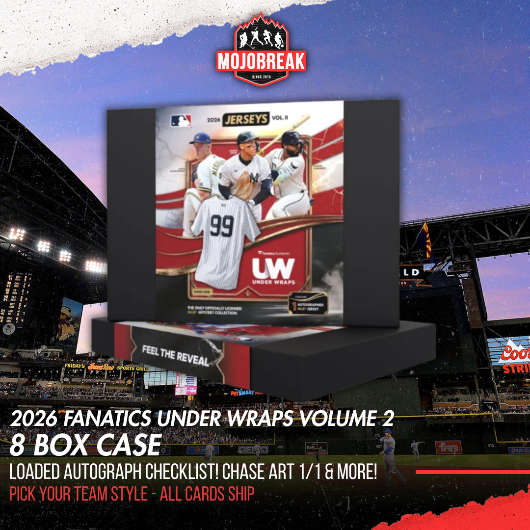 2026 Fanatics UW MLB Signed Jerseys Volume Two 8 Box Case Pick Your Te