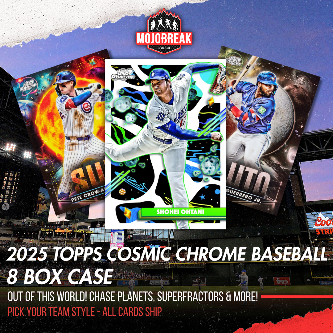 2025 Topps Cosmic Chrome Baseball Hobby 8 Box Case Pick Your Team #7