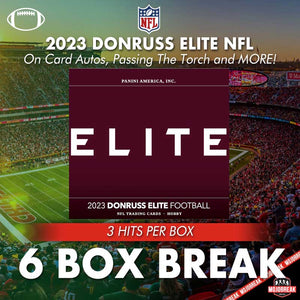 2023 Donrusss Elite NFL 6 Box Break PYT#6