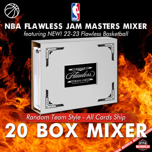 NBA Flawless Slam Jam Masters 20 Box Mixer Random Team #85