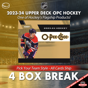 2023-24 Upper Deck O-Pee-Chee Hockey 4 Box Break Pick Your Team #2