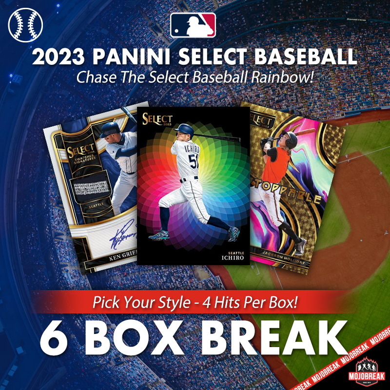 2023 Panini Select Baseball Hobby 6 Box Break #1 Teams