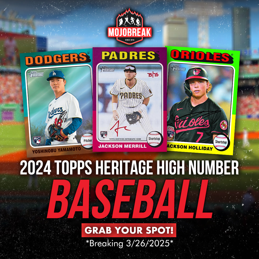 2024 Topps Heritage High Number Baseball