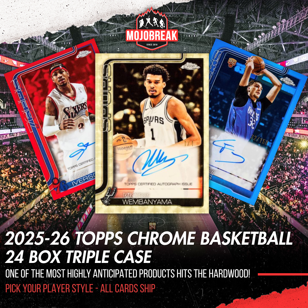 2025-26 Topps Chrome Basketball Hobby Delight 24 Box Triple Case Pick Your Player #2