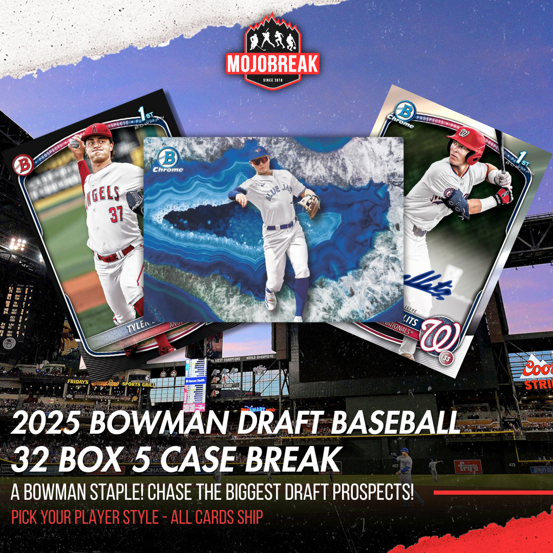 2025 Bowman Draft Baseball 32 Box Five Case Pick Your Player #1