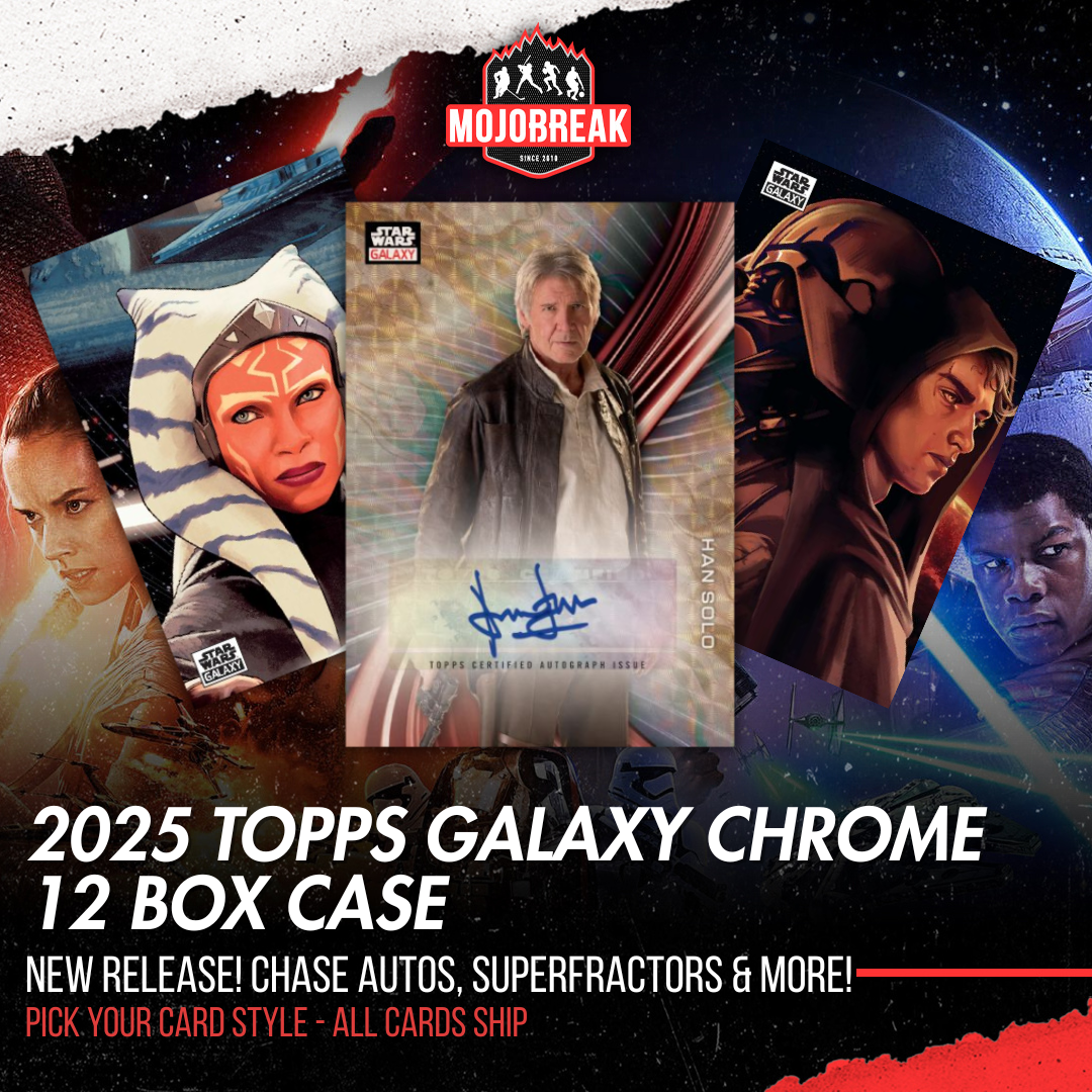 2025 Topps Star Wars Chrome Galaxy Hobby 12 Box Case Pick Your Card #3