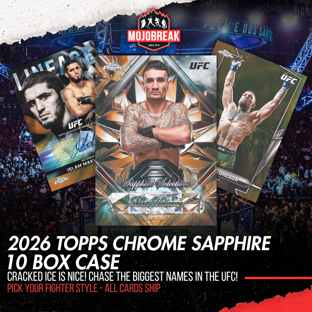 2026 Topps Chrome UFC Sapphire Edition Case Pick Your Fighter #2