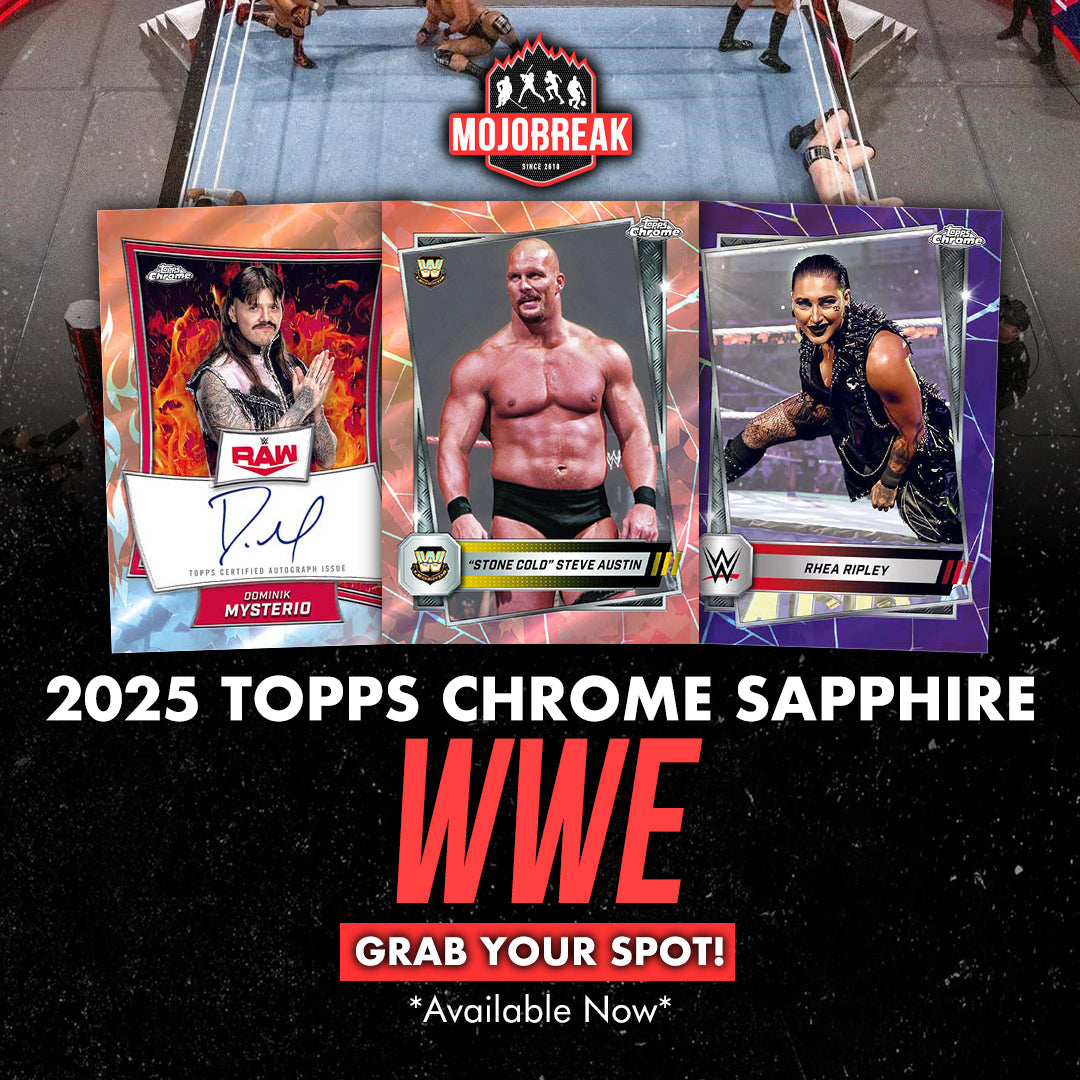 2025 Topps Chrome Sapphire WWE