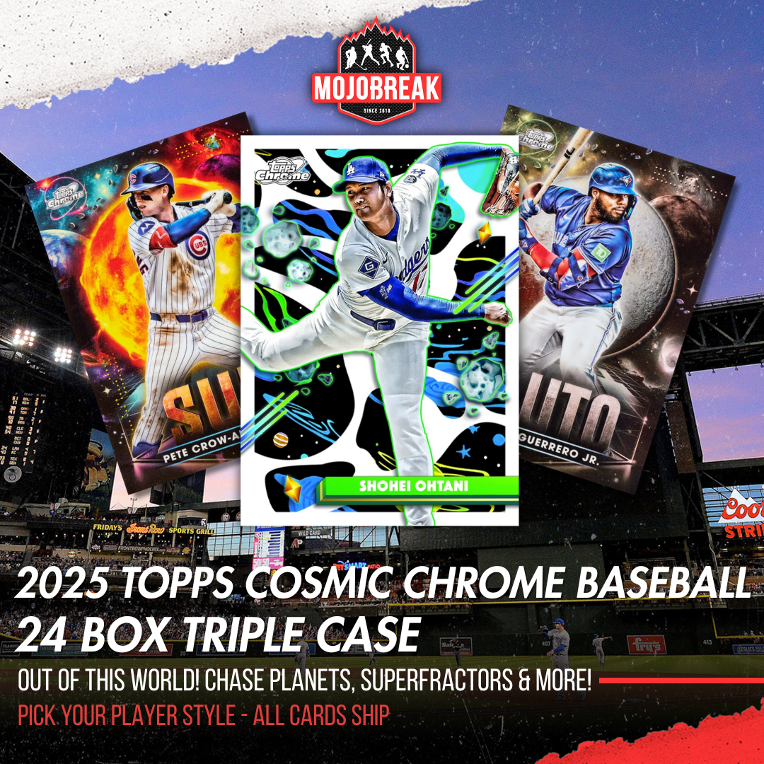 2025 Topps Cosmic Chrome Baseball Hobby 24 Box Triple Case Pick Your Player #1