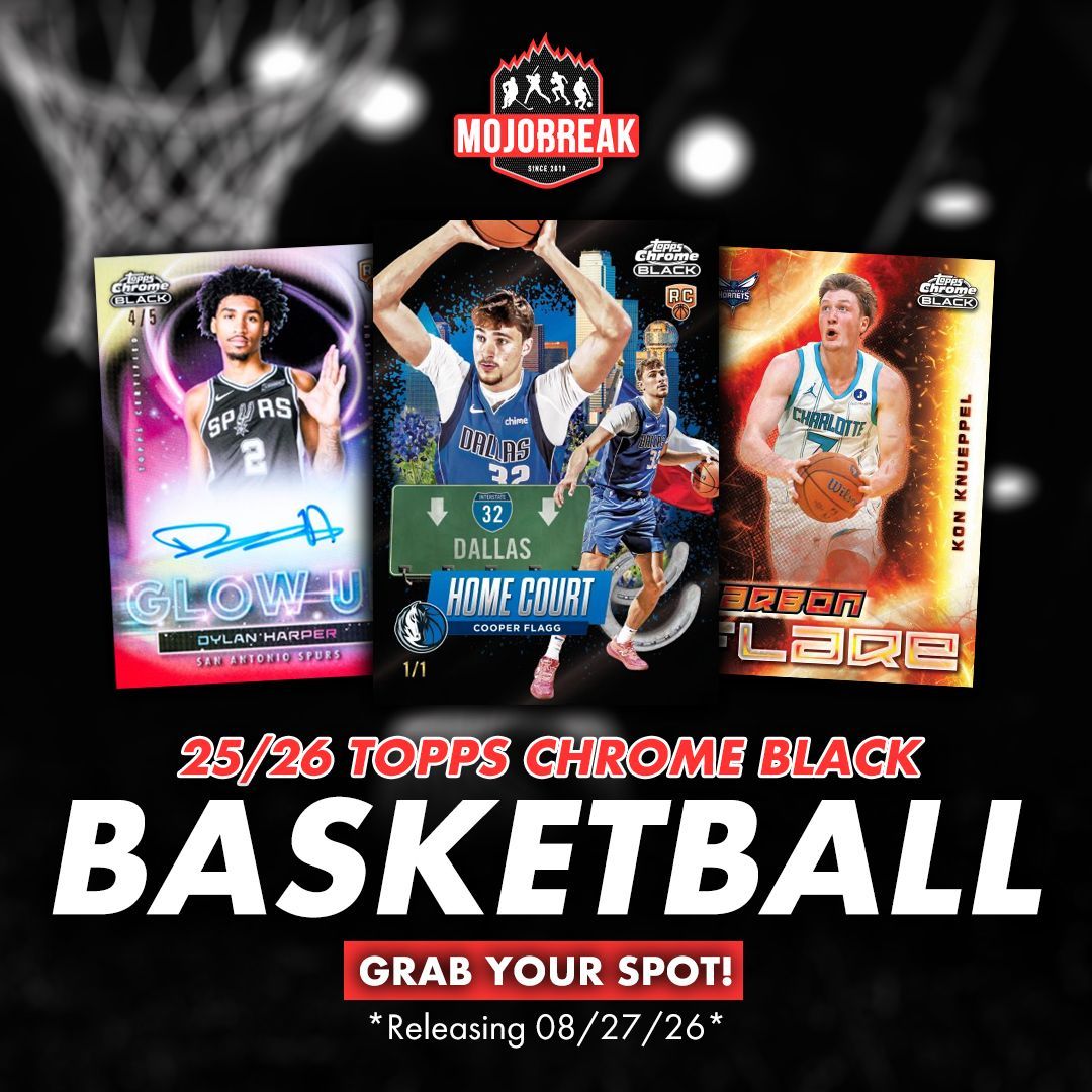 2025/26 Topps Chrome Black Basketball