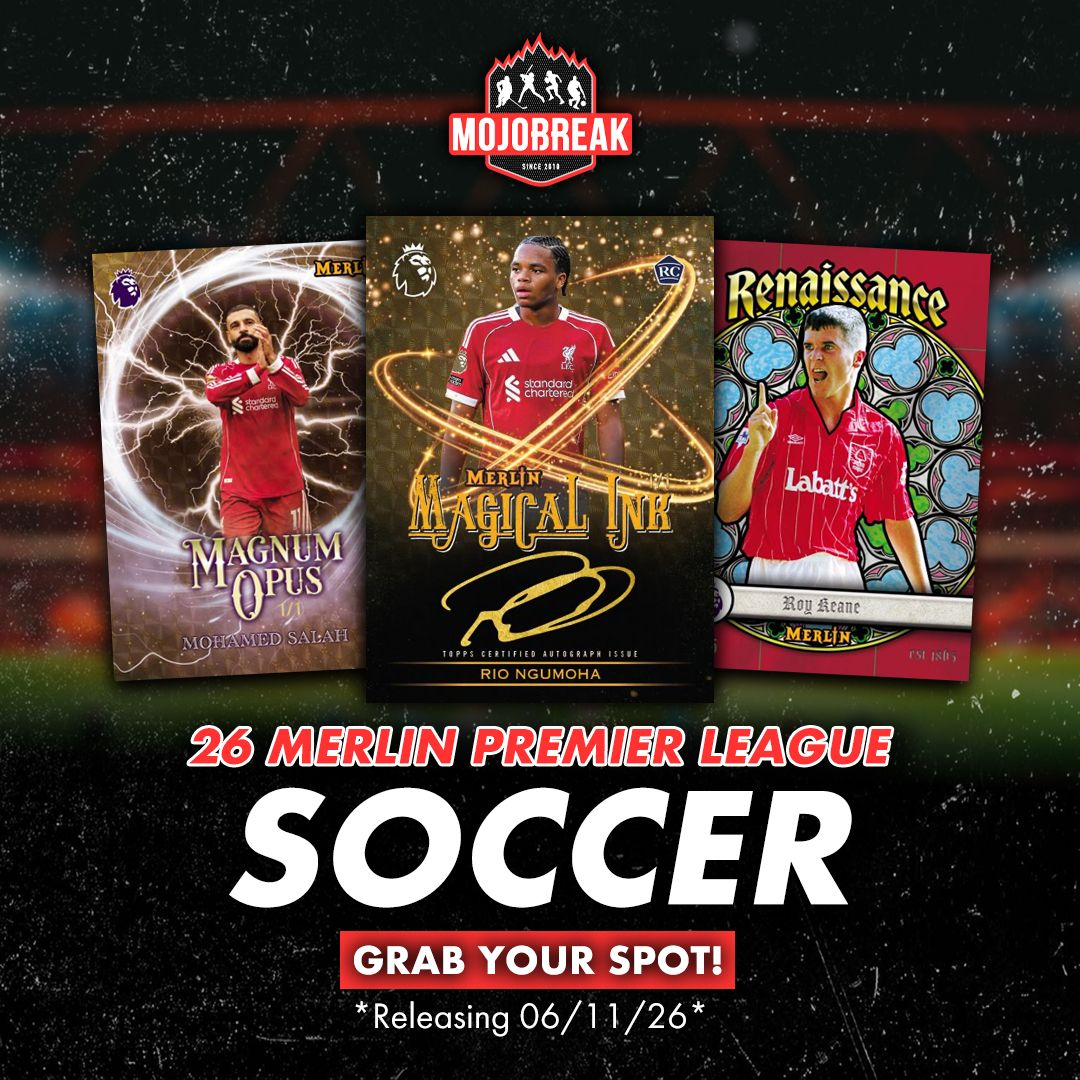 2026 Topps Merlin Premier League Soccer Hobby