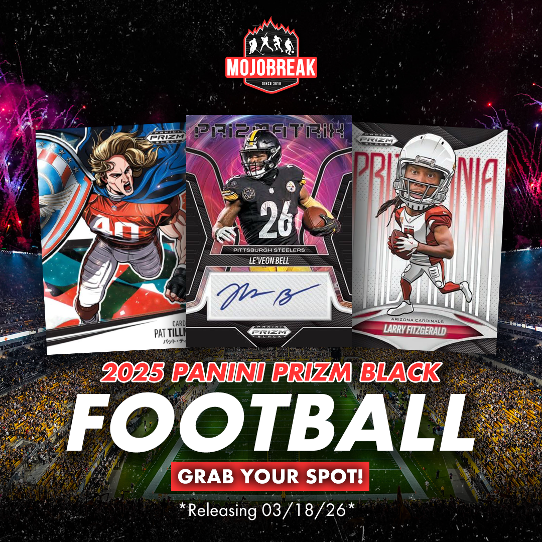 2025 Panini Prizm Black Football Hobby