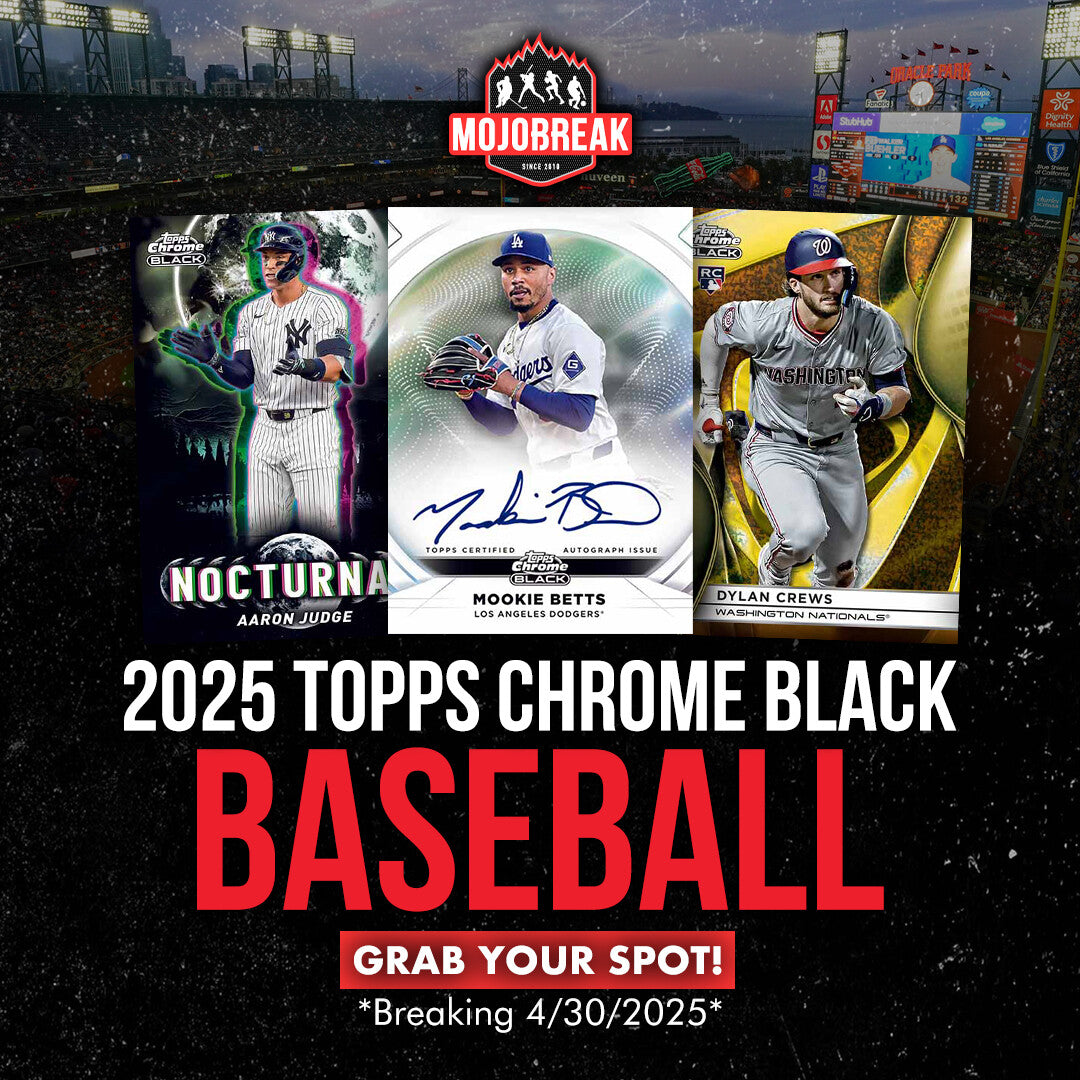 2025 Topps Chrome Black Baseball Hobby