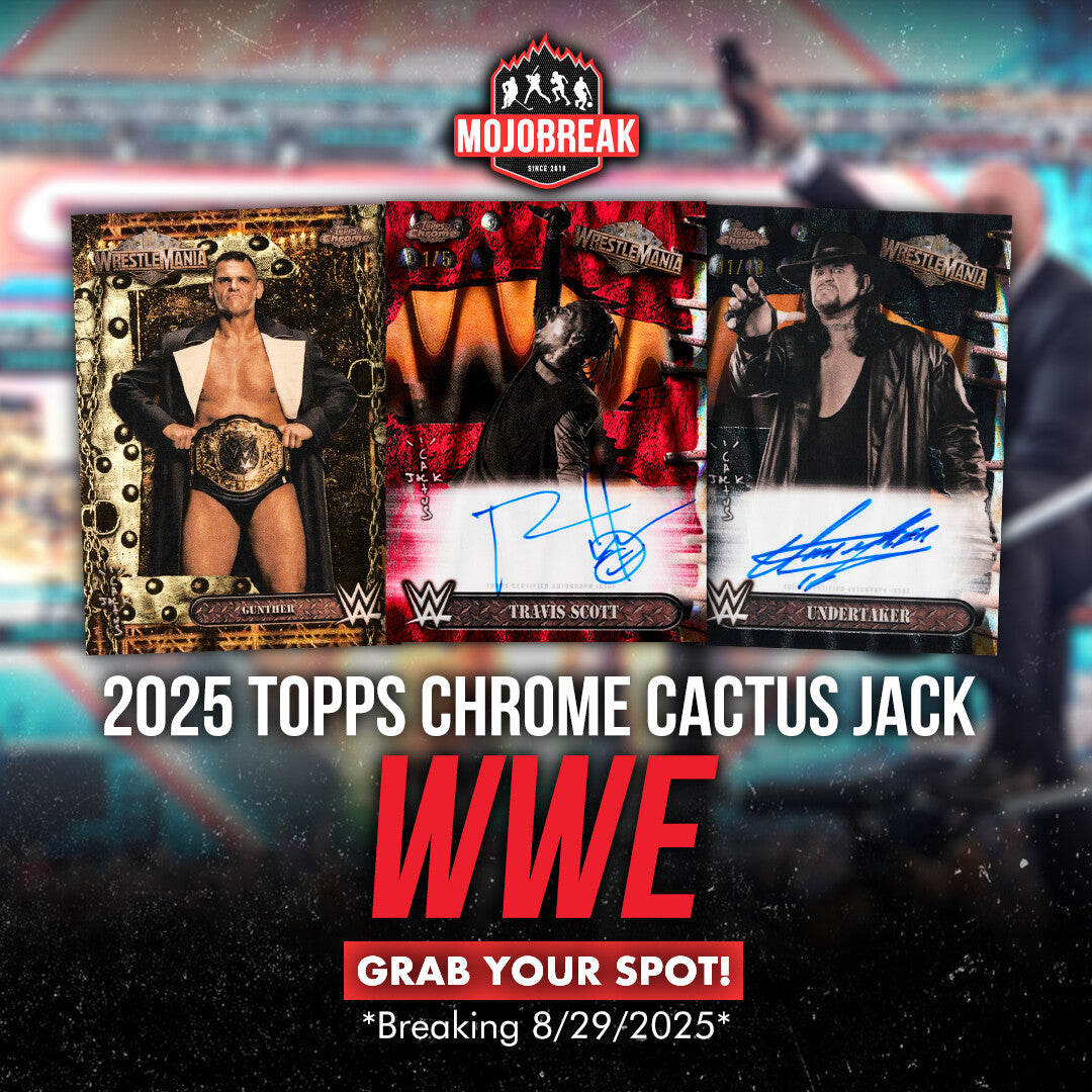 2025 Topps Chrome WWE x Cactus Jack Box