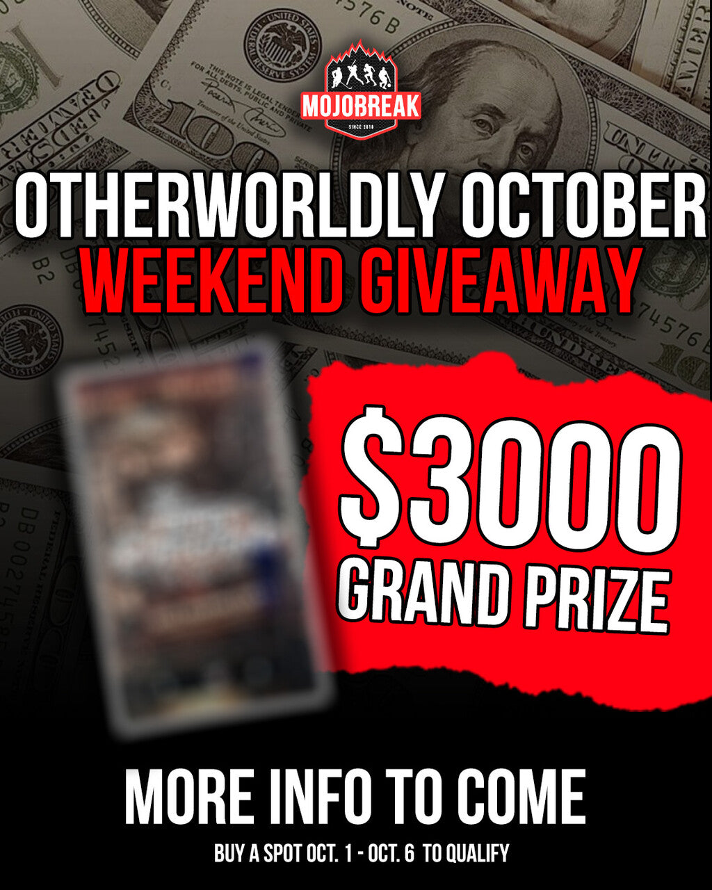 Outworldy Octover Weekend Giveaway! ($3k Grand Prize Giveaway)