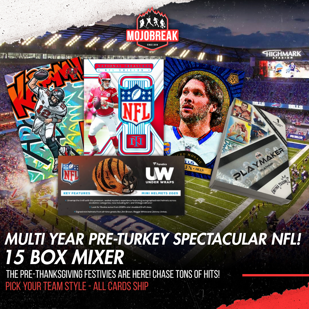 Multi Year Pre-Turkey Spectacular 15 Box Mixer Pick Your Team #1