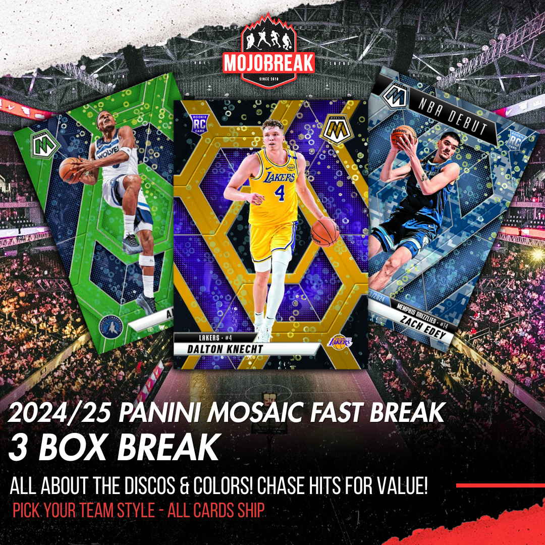 2024/25 Panini Mosaic Basketball Fast Break 3 Box Pick Your Team #3