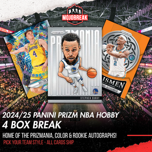 2024-25 Panini Prizm NBA Hobby 4 Box Pick Your Team #4