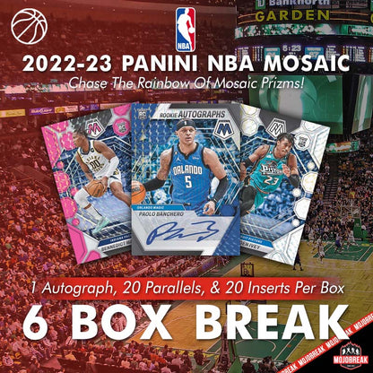 22/23 Panini Mosaic NBA 6 Box PYT #11