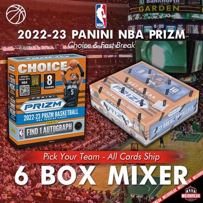2022-23 Prizm NBA Choice & Fast Break 6 Box Mixer PYT #5