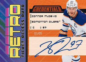 2023-24 Upper Deck Credentials Hockey 5 Box Pick Your Team #11