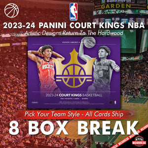 2023-24 Panini Court Kings NBA Hobby 8 Box Pick Your Team #11