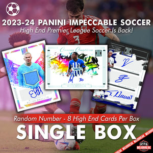 2023-24 Panini Impeccable Soccer Single Box Random Number #2