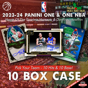 2023-24 Panini One & One Basketball 10 Box Case Pick Your Team #6