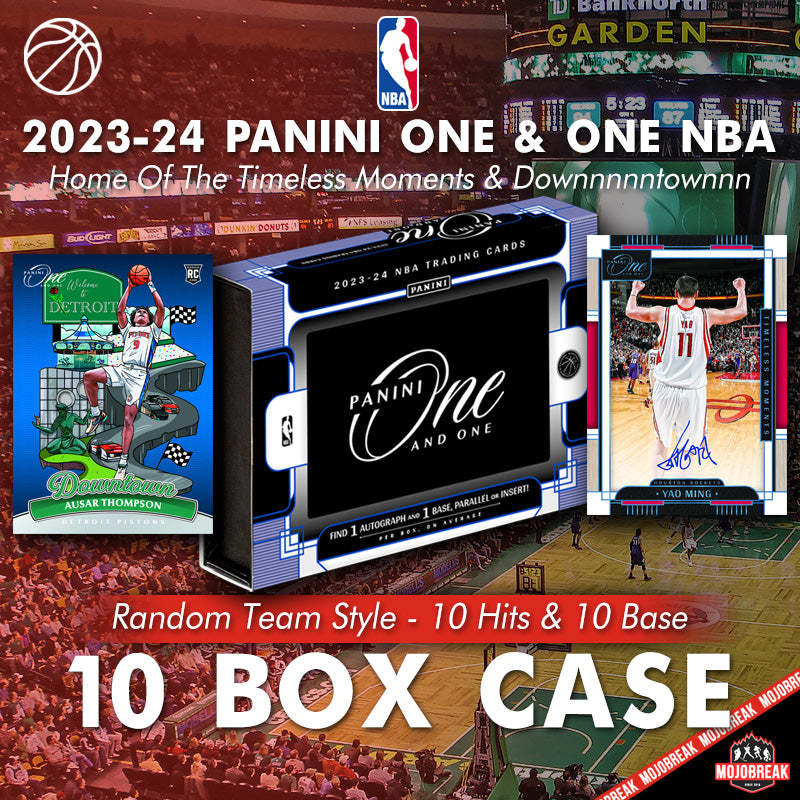 2023-24 Panini One & One Basketball 10 Box Case Random Team #1