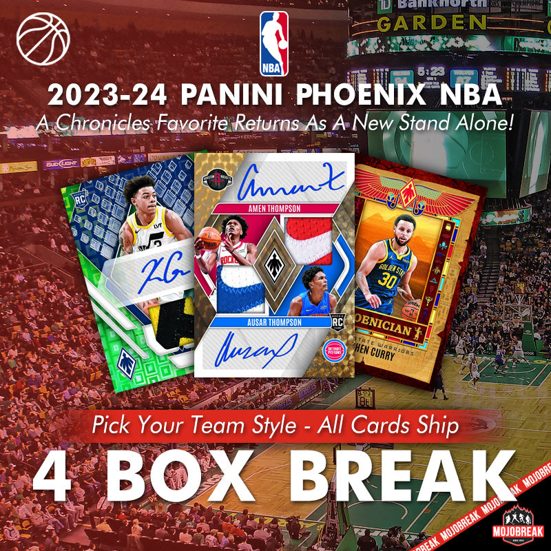 2023-24 Panini Phoenix NBA Hobby 4 Box Pick Your Team #13