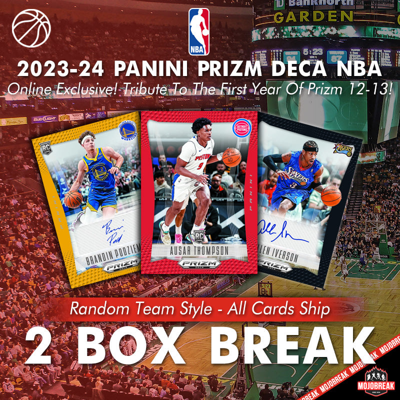 2023-24 Panini Prizm DECA NBA Hobby 2 Box Random Team #2