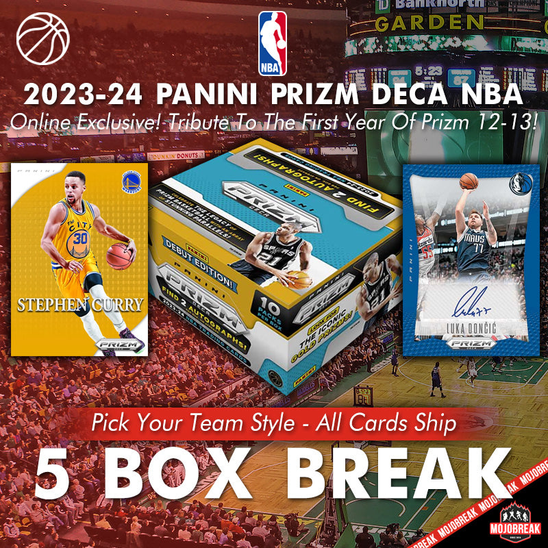 2023-24 Panini Prizm DECA NBA Hobby 5 Box Pick Your Team #1